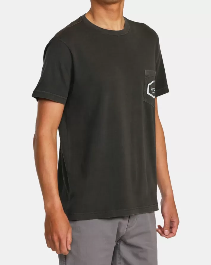 RVCA Camisetas Regata Hawaii Island Hex Pocket Tee Masculino | MDSWEQ-427< Camisetas Regata