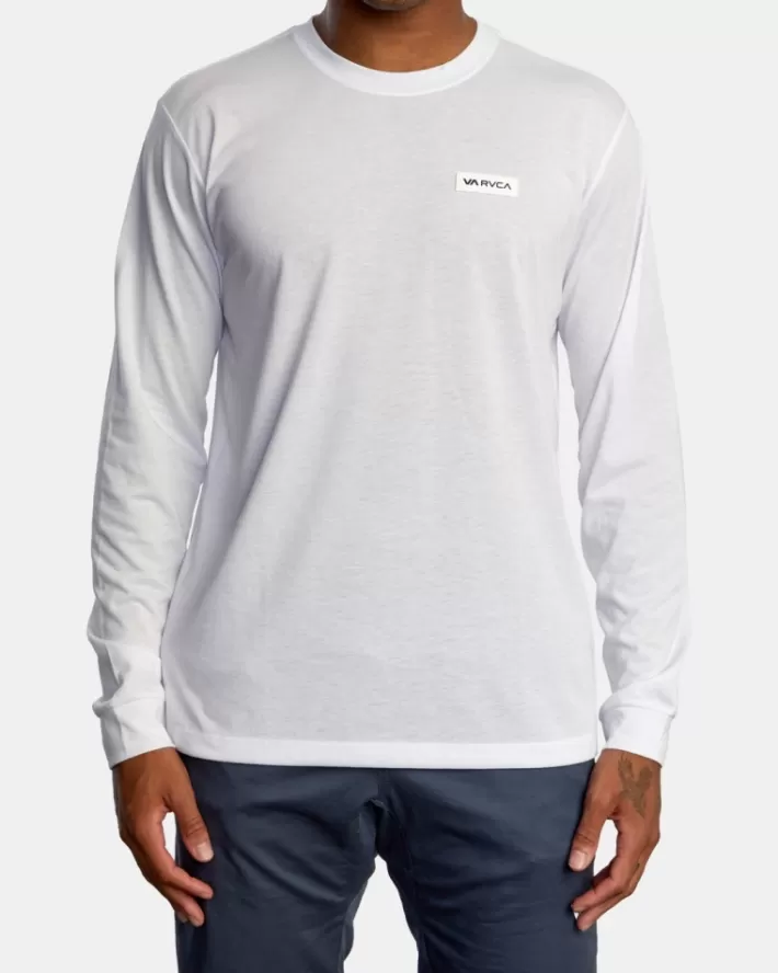 RVCA Camisetas Regata Icon Performance Long Sleeve Tee Masculino | GELMJO-386< Camisetas Regata