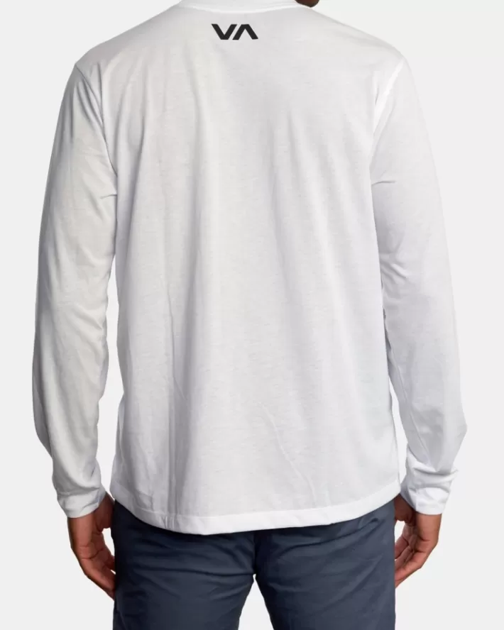 RVCA Camisetas Regata Icon Performance Long Sleeve Tee Masculino | GELMJO-386< Camisetas Regata