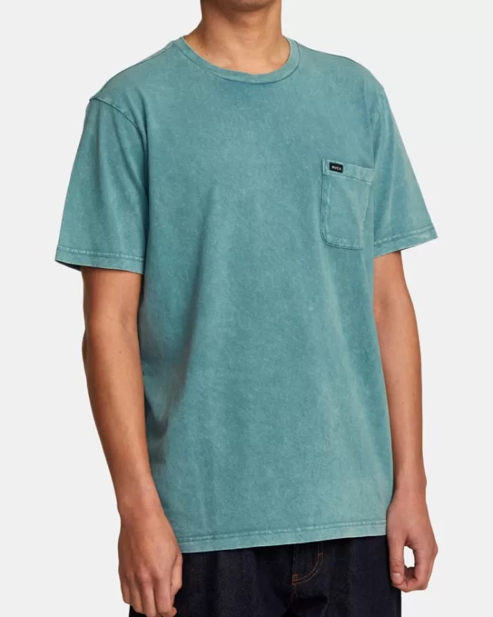 RVCA Camisetas Regata MANIC TIE DYE CREW TEE Masculino | HQEXDA-267< Camisetas Regata