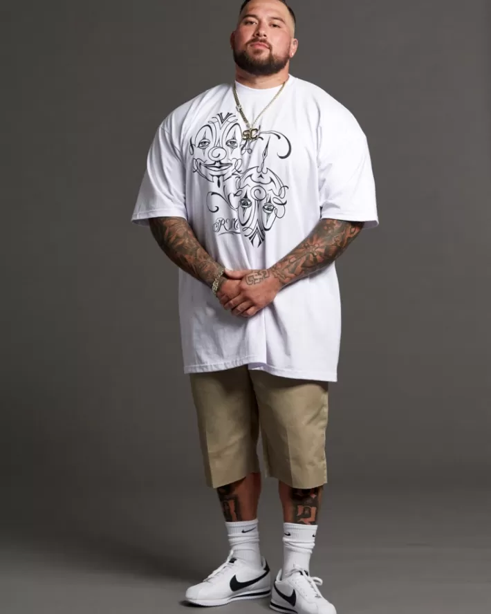 RVCA Camisetas Regata Mister Cartoon Balance Clowns Tee Masculino | ZEYQTK-162< Camisetas Regata
