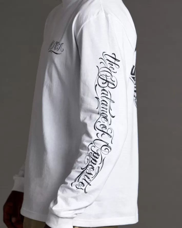RVCA Camisetas Regata Mister Cartoon Laugh Now Long Sleeve Tee Masculino | MPOTER-258< Camisetas Regata