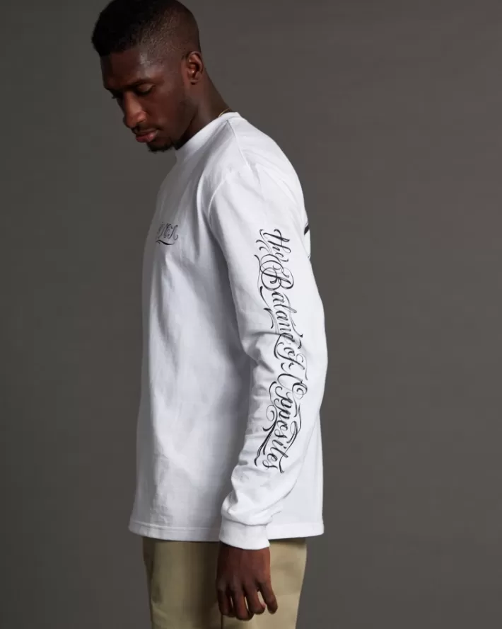 RVCA Camisetas Regata Mister Cartoon Laugh Now Long Sleeve Tee Masculino | MPOTER-258< Camisetas Regata