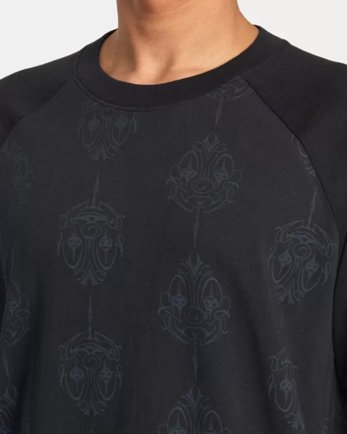 RVCA Camisetas Regata Mister Cartoon Smile Now Baseball Tee Masculino | CSXZTQ-714< Camisetas Regata