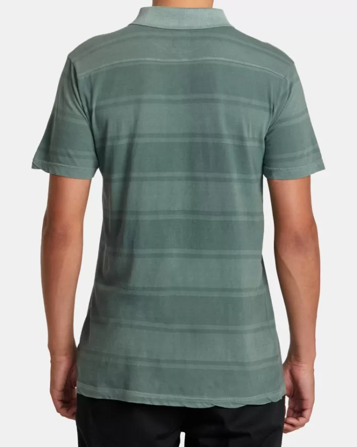 RVCA Camisetas Regata PTC Board Stripe Polo Masculino | WBMATQ-873< Camisetas Regata