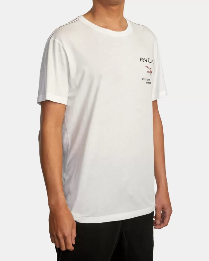 RVCA Camisetas Regata State Of Aloha Tee Masculino | TJUKZP-438< Camisetas Regata