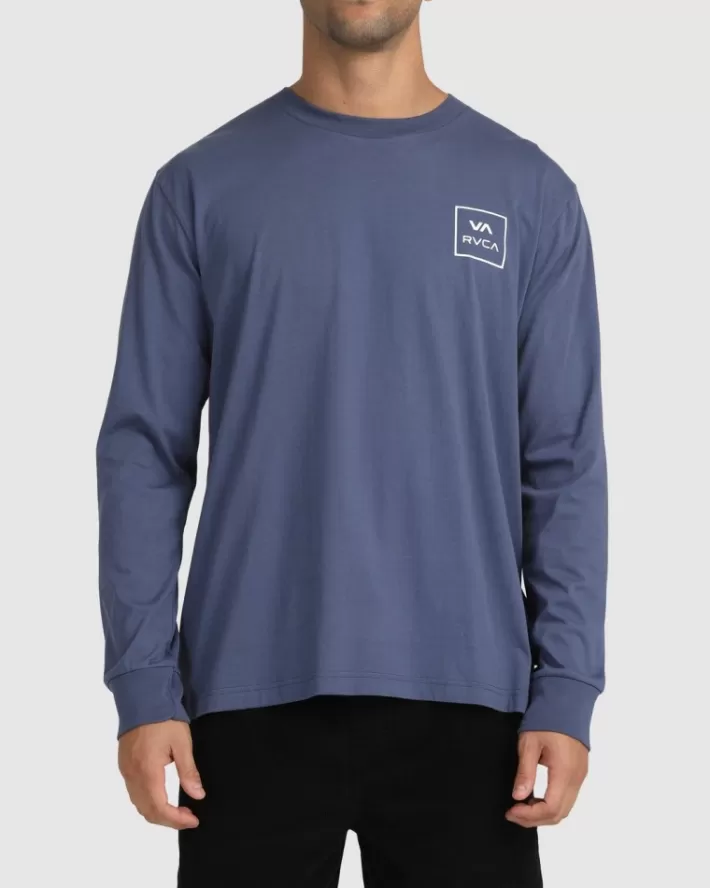 RVCA Camisetas Regata VA All The Ways Long Sleeve Tee Masculino | DYOIKJ-501< Camisetas Regata
