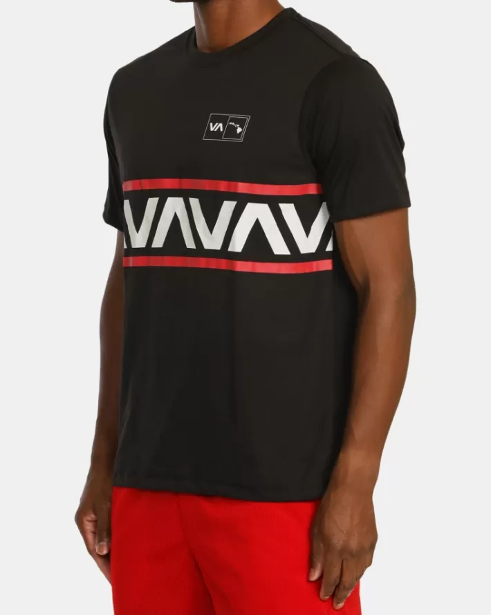 RVCA Camisetas Regata VA Banded Hawaii Tee Masculino | OBCDEX-382< Camisetas Regata