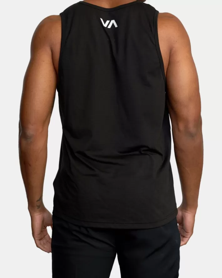 RVCA Camisetas Regata VA Blur Performance Masculino | ZINEOM-092< Camisetas Regata