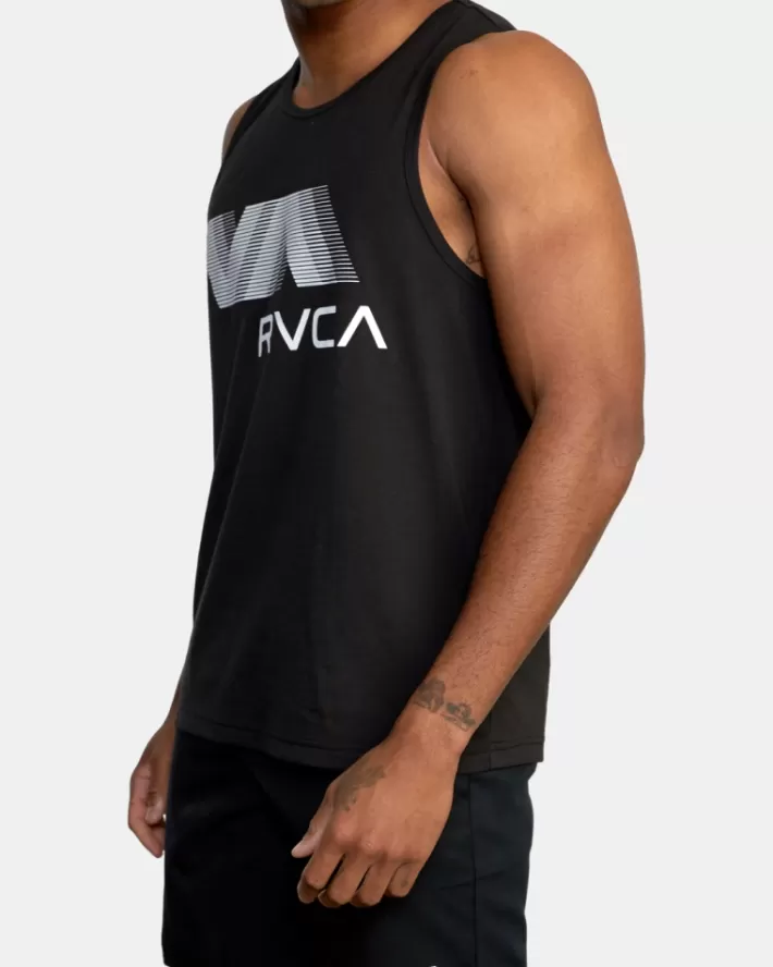 RVCA Camisetas Regata VA Blur Performance Masculino | ZINEOM-092< Camisetas Regata