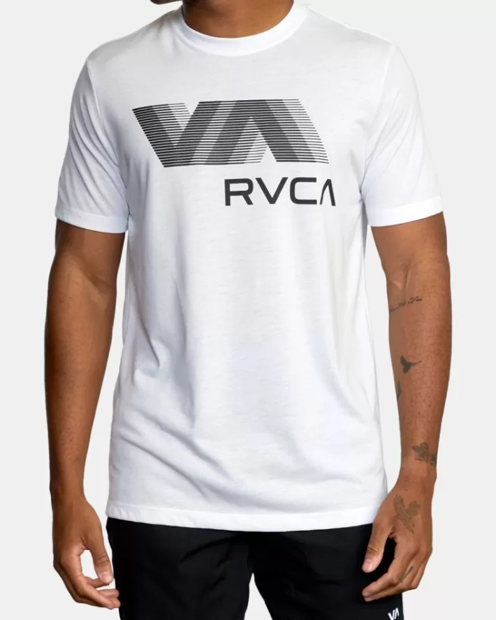 RVCA Camisetas Regata VA Blur Sleeve Performance Tee Masculino | XHPNGO-401< Camisetas Regata