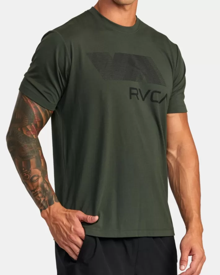 RVCA Camisetas Regata VA Blur Tee Masculino | AYSCWU-837< Camisetas Regata