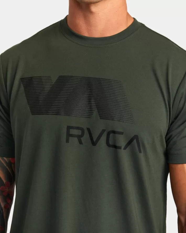 RVCA Camisetas Regata VA Blur Tee Masculino | AYSCWU-837< Camisetas Regata