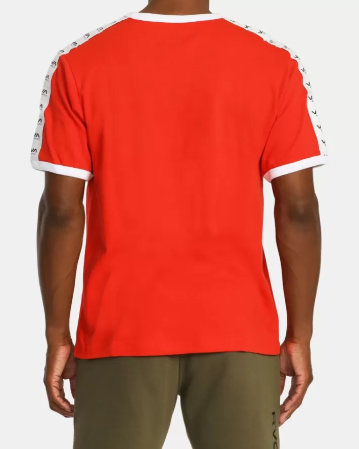 RVCA Camisetas Regata VA Casuals Taped Jersey Sleeve Tee Masculino | CVZJDM-015< Camisetas Regata