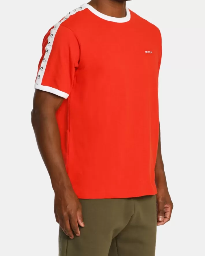 RVCA Camisetas Regata VA Casuals Taped Jersey Sleeve Tee Masculino | CVZJDM-015< Camisetas Regata