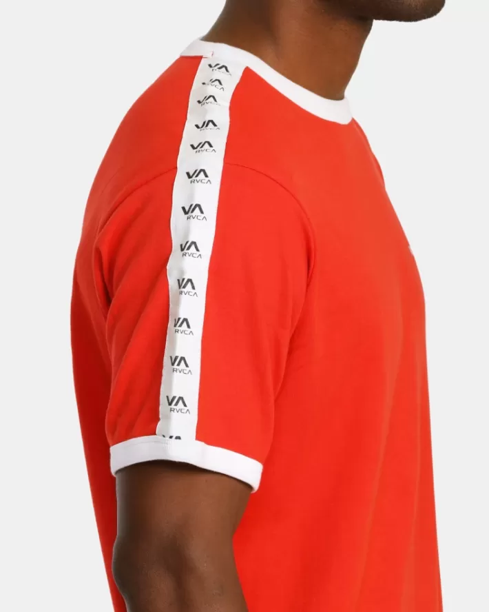 RVCA Camisetas Regata VA Casuals Taped Jersey Sleeve Tee Masculino | CVZJDM-015< Camisetas Regata