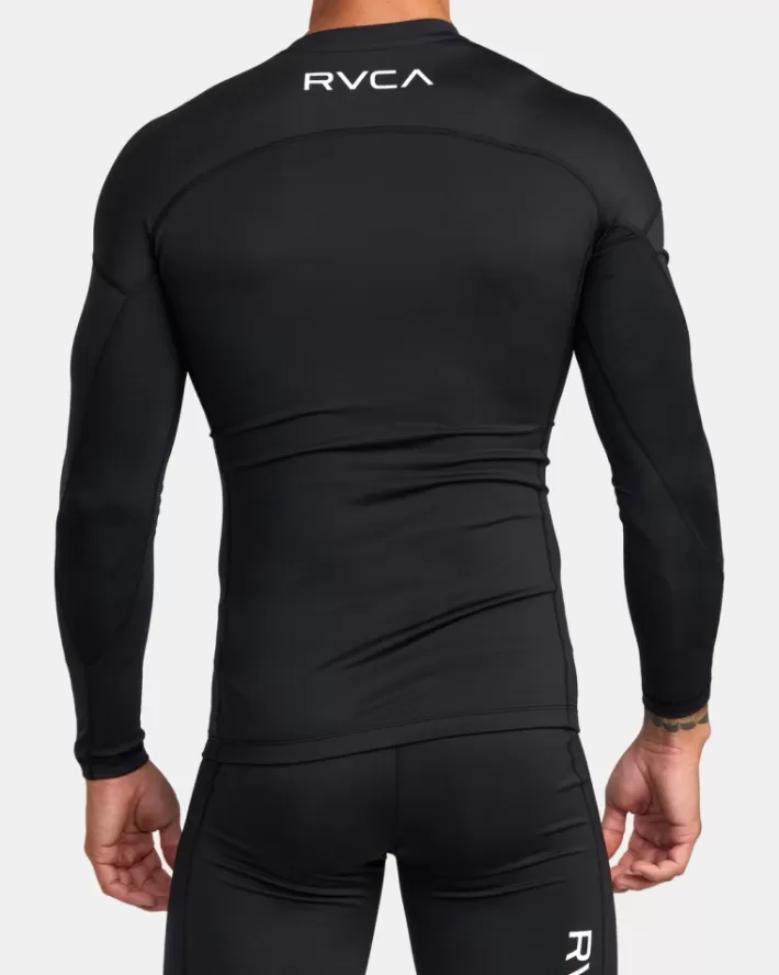 RVCA Camisetas Regata VA Esportivos Long Sleeve Compression Masculino | GLBRTF-420< Camisetas Regata