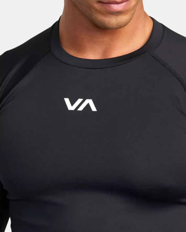 RVCA Camisetas Regata VA Esportivos Long Sleeve Compression Masculino | GLBRTF-420< Camisetas Regata