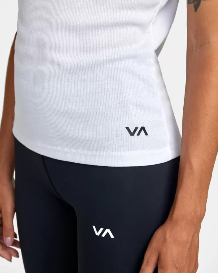 RVCA Camisetas Regata VA Essential Com Nervuras Feminino | HVRJLO-925<MULHER Camisetas Regata