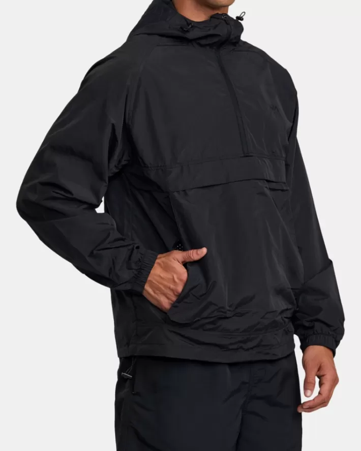 RVCA Casaco VA Esportivos Outsider Packable Anorak Masculino | SGHZNA-024< Casaco