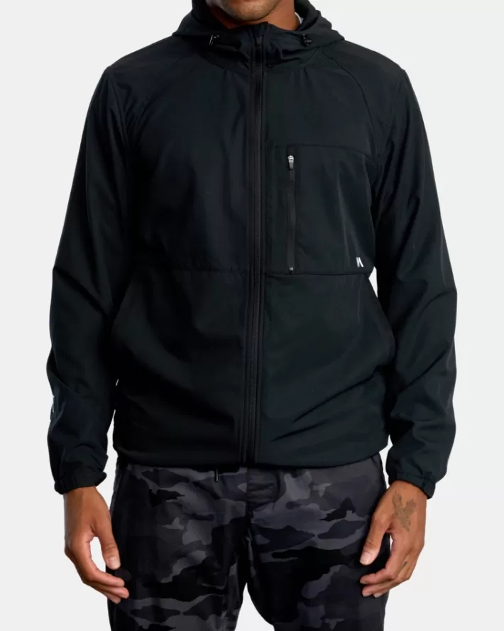 RVCA Casaco Yogger Zip-Up Encapuzado II Masculino | NCBPOX-192< Casaco