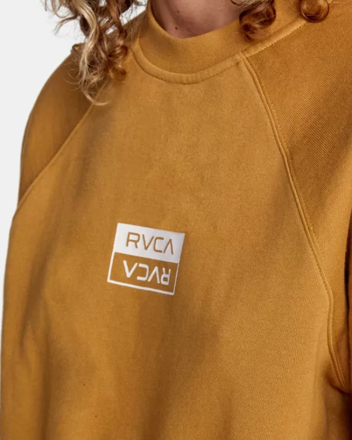 RVCA Loungewear Bar Crewneck Feminino | EBSYOG-936<MULHER Loungewear