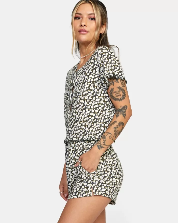 RVCA Loungewear In Your Dreams Pointelle Knit Feminino | TEDYWA-058<MULHER Loungewear