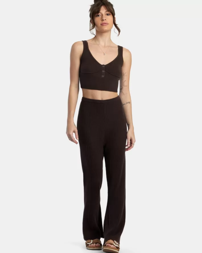 RVCA Loungewear Swerve Flared Feminino | HAENJX-541<MULHER Loungewear