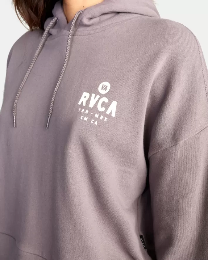 RVCA Moletom Com Capuz All Day Pullover Feminino | PHEVAL-850<MULHER Moletom Com Capuz