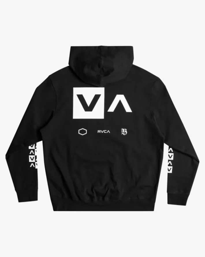 RVCA Moletom Com Capuz Barron Mamiya Masculino | HKJNLC-854< Moletom Com Capuz