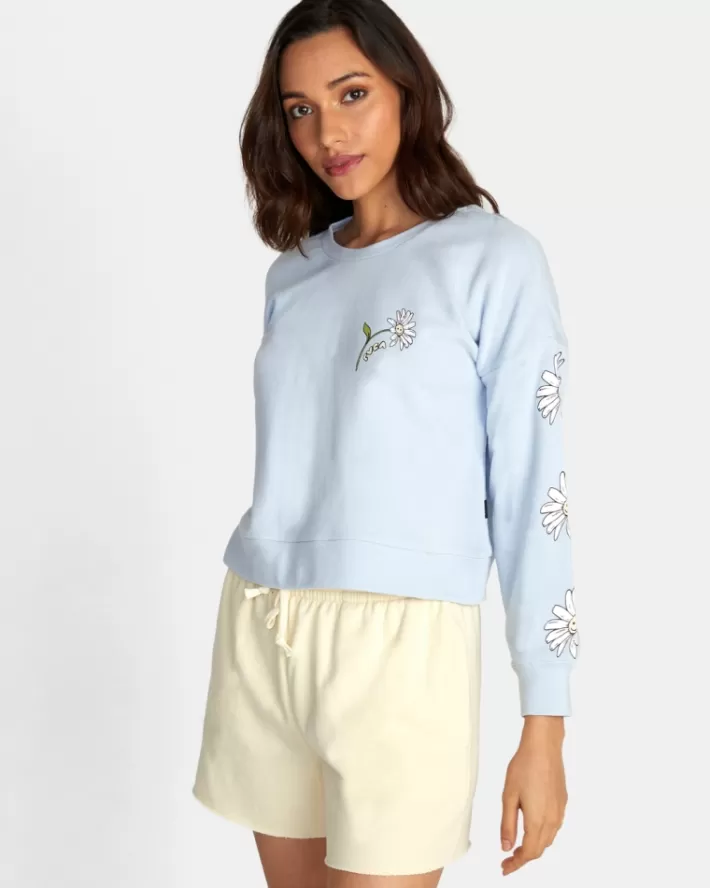 RVCA Moletom Com Capuz Better Dayz Terry Pullover Feminino | DFICRE-652<MULHER Moletom Com Capuz