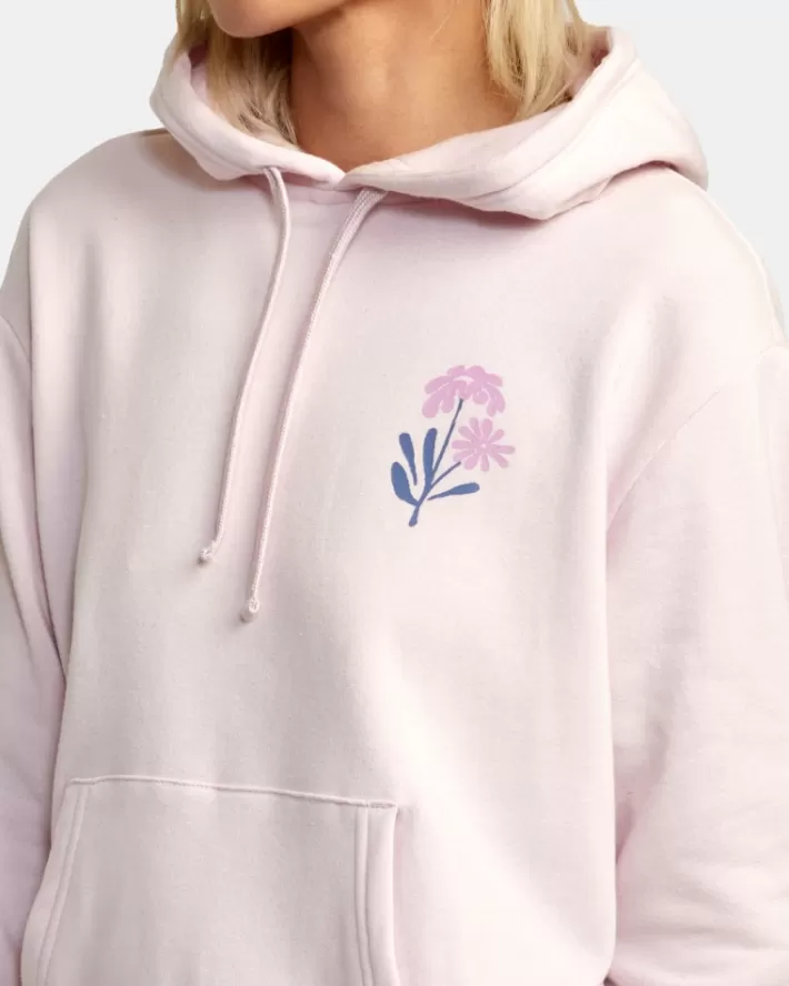 RVCA Moletom Com Capuz Bloomed Radiate Feminino | FPHMRN-709<MULHER Moletom Com Capuz