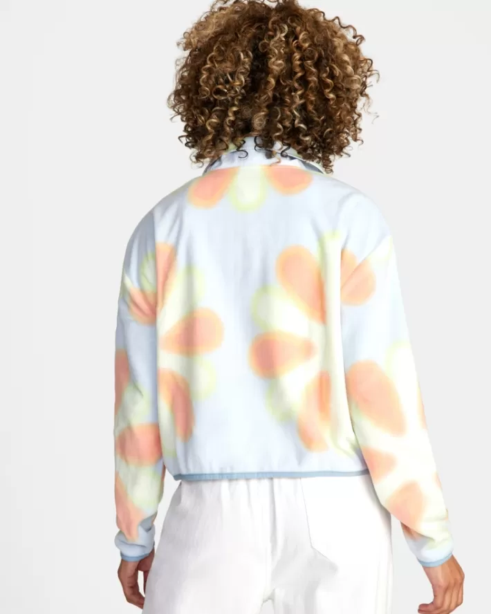 RVCA Moletom Com Capuz Day Off Fleece Feminino | UIYJWK-120<MULHER Moletom Com Capuz