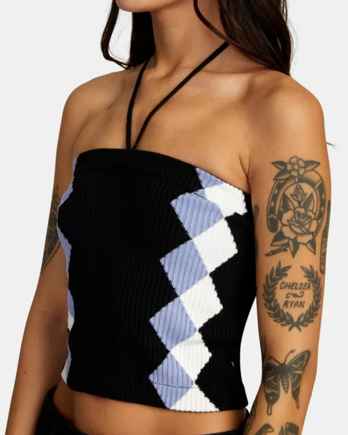 RVCA Moletom Com Capuz Getting Warmer Halter Feminino | UMJQBE-685<MULHER Moletom Com Capuz