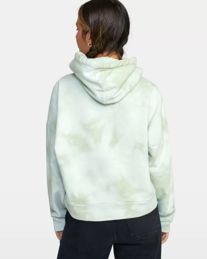 RVCA Moletom Com Capuz In The Air Venice Tie-Dye Feminino | BCUWDV-804<MULHER Moletom Com Capuz