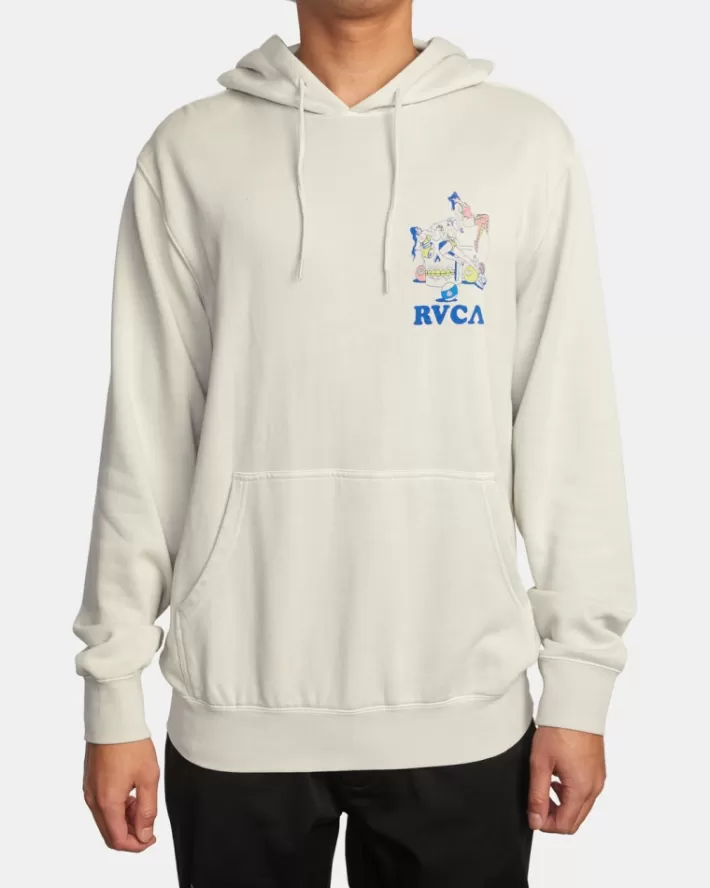 RVCA Moletom Com Capuz LP x KLW Skull Club Masculino | YVJMKR-762< Moletom Com Capuz