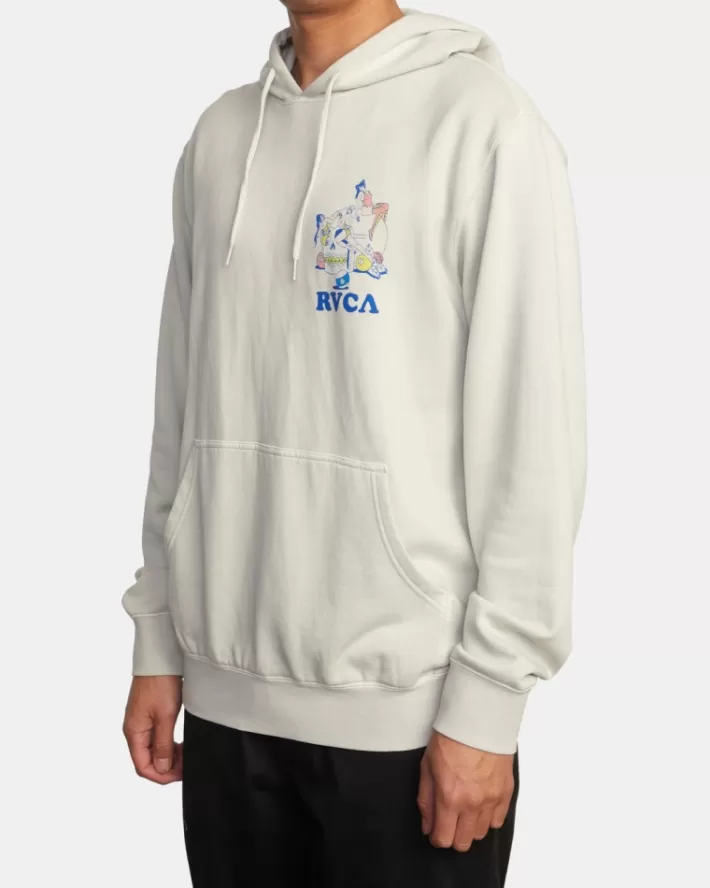 RVCA Moletom Com Capuz LP x KLW Skull Club Masculino | YVJMKR-762< Moletom Com Capuz