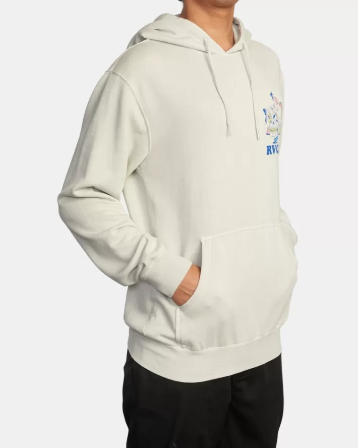 RVCA Moletom Com Capuz LP x KLW Skull Club Masculino | YVJMKR-762< Moletom Com Capuz