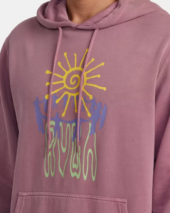 RVCA Moletom Com Capuz Sun Worship Masculino | NJPFBV-081< Moletom Com Capuz