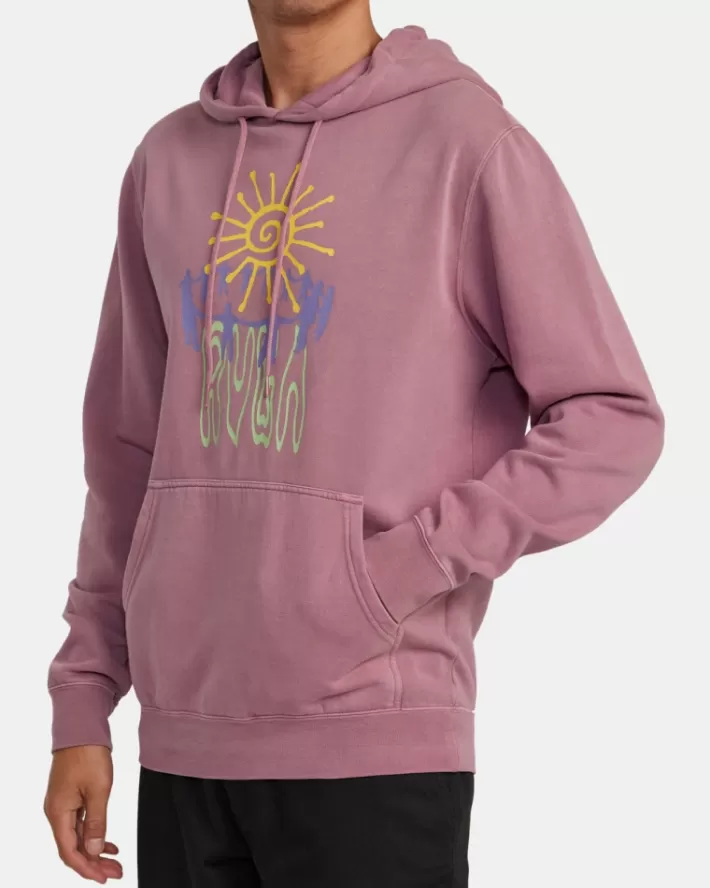 RVCA Moletom Com Capuz Sun Worship Masculino | NJPFBV-081< Moletom Com Capuz