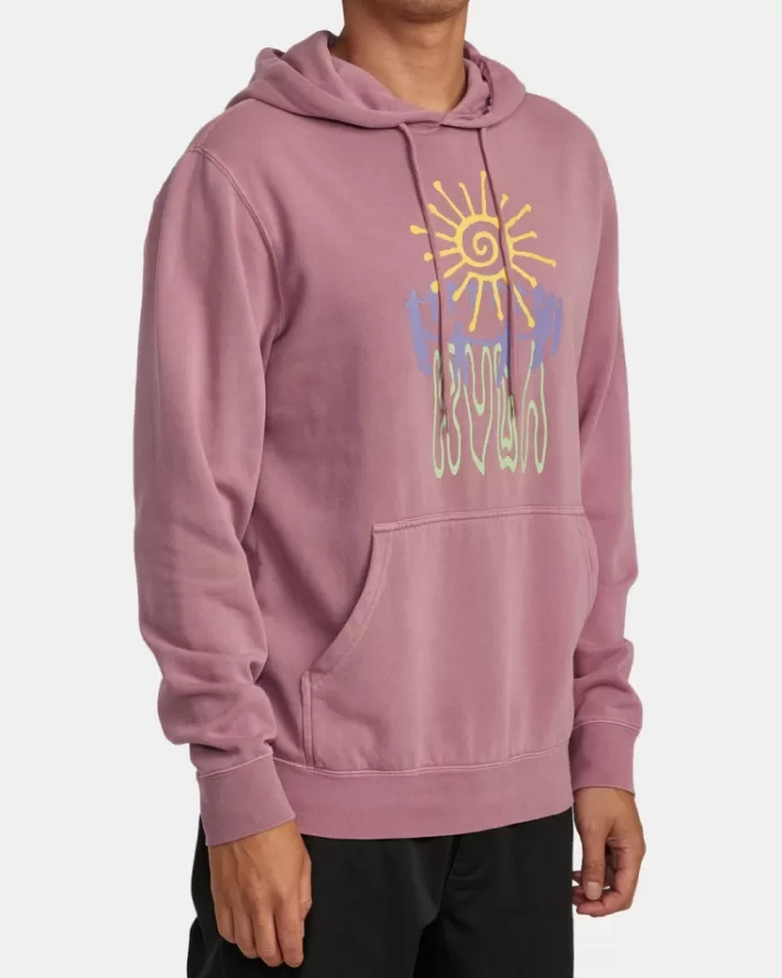RVCA Moletom Com Capuz Sun Worship Masculino | NJPFBV-081< Moletom Com Capuz