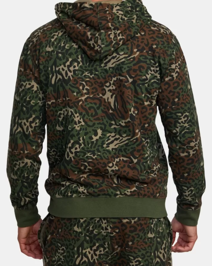 RVCA Moletom Com Capuz Swift Icon Zip-Up Masculino | CDJLTH-213< Moletom Com Capuz