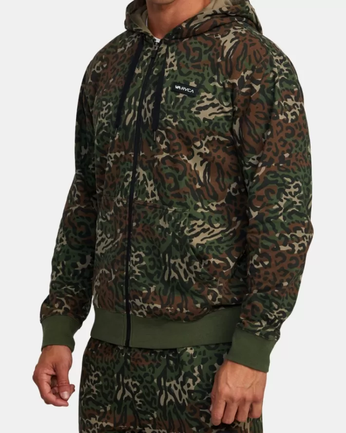 RVCA Moletom Com Capuz Swift Icon Zip-Up Masculino | CDJLTH-213< Moletom Com Capuz