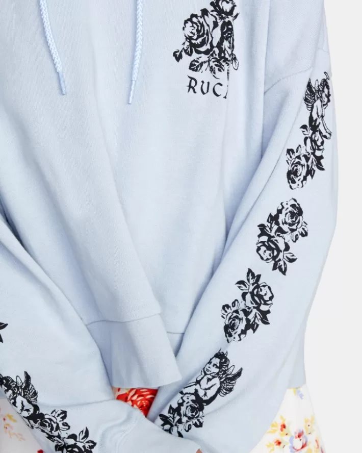 RVCA Moletom Com Capuz The Good And Bad Feminino | KGURZC-427<MULHER Moletom Com Capuz