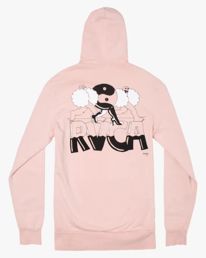 RVCA Moletom Com Capuz x Jesse Lortz Pullover Masculino | PLUNHJ-413< Moletom Com Capuz