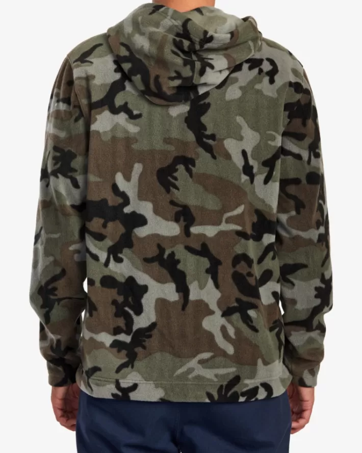 RVCA Moletom Com Capuz Yukon Quarter Zip Pullover Masculino | SBUCVD-748< Moletom Com Capuz