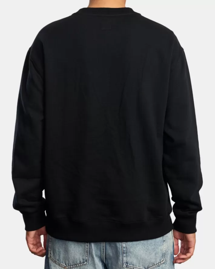 RVCA Moletom Day Shift Crewneck Masculino | PKHXBU-701< Moletom