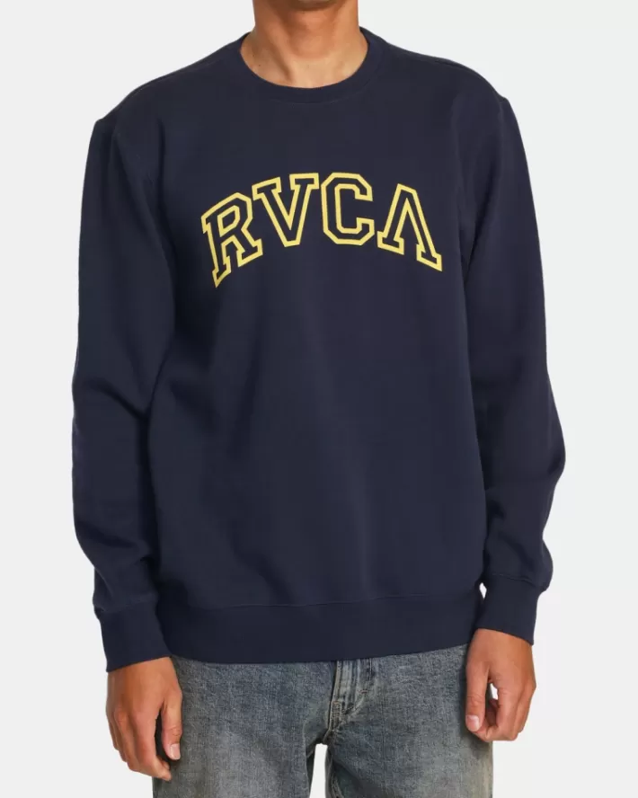 RVCA Moletom Hastings Crewneck Masculino | SLAJBT-415< Moletom