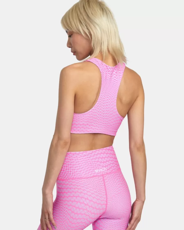 RVCA Sutiã Esportivo VA Essential Medio Support Feminino | ZWOLPE-649<MULHER Sutiã Esportivo