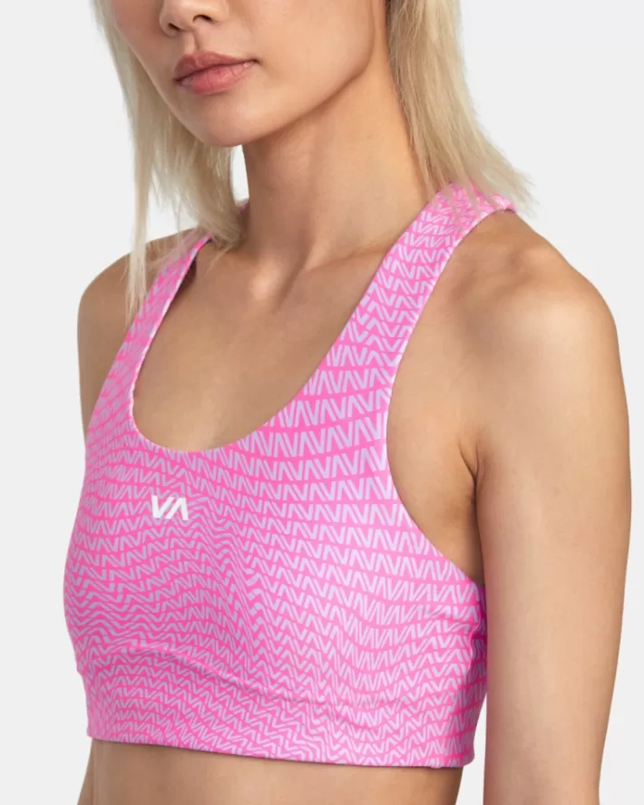 RVCA Sutiã Esportivo VA Essential Medio Support Feminino | ZWOLPE-649<MULHER Sutiã Esportivo